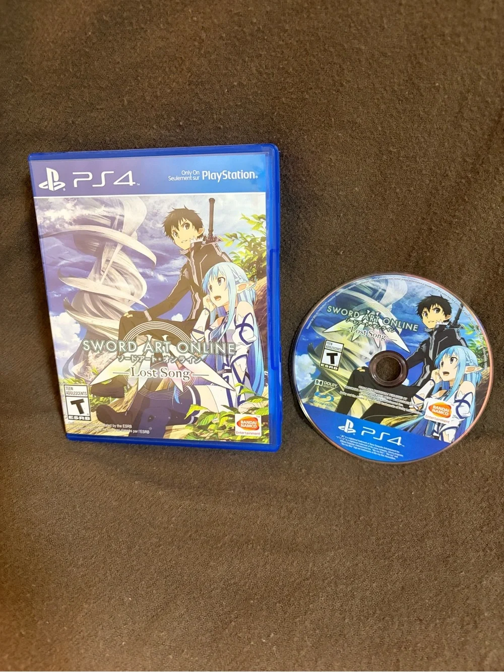 PlayStation 4 Sony Sword Art Online Lost Song CIB - Picture 2 of 4